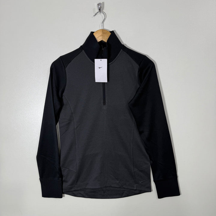 NIKE DRI FIT WOMEN HALF ZIP SPORT PULLOVER BRAND NEW