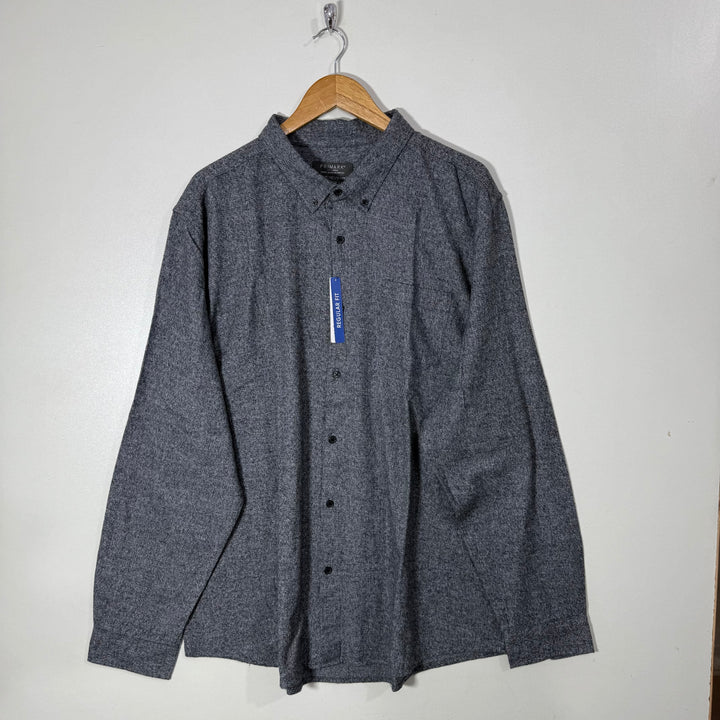 PRIMARK REGULAR FIT BUTTON DOWN FLANNEL COTTON SHIRT BRAND NEW