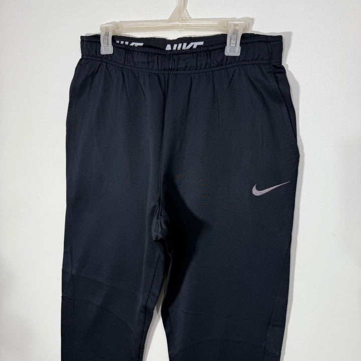 NIKE DRI FIT STRAIGHT FIT SPORT TROUSER INNER FLEECE BLACK COLOUR