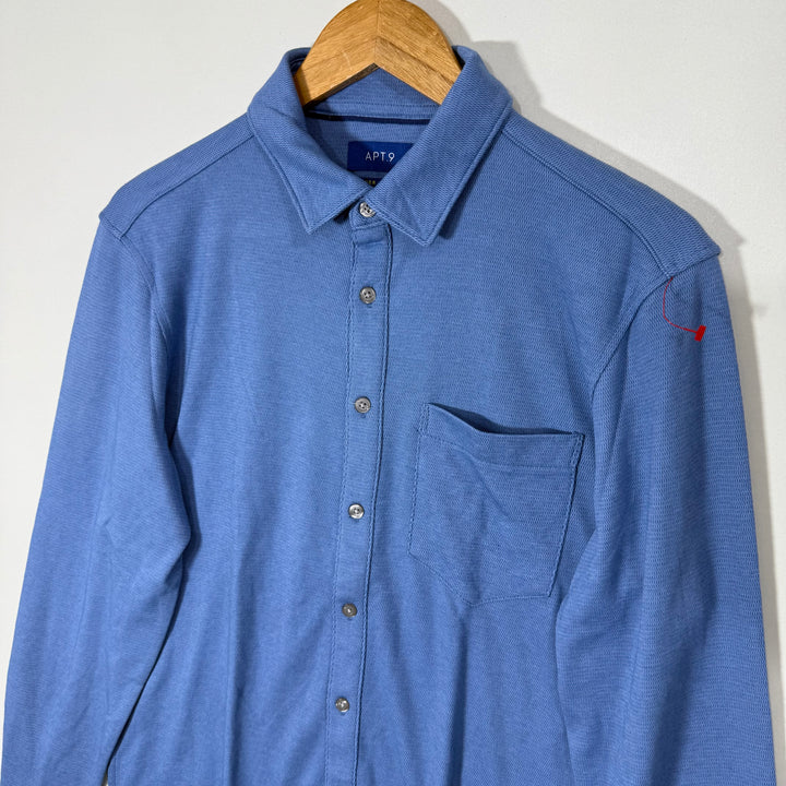APT.9 REGULAR FIT PREMIER FLEX UNTUCKED FIT TSHIRT FABRIC SHIRT BRAND NEW