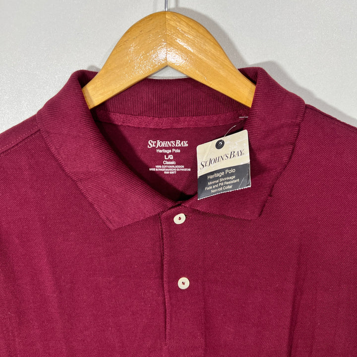 ST JOHNS BAY COTTON POLO TSHIRT BRAND NEW