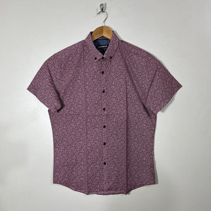 CONNOR BUTTON DOWN HALF SLEEVES SHIRT