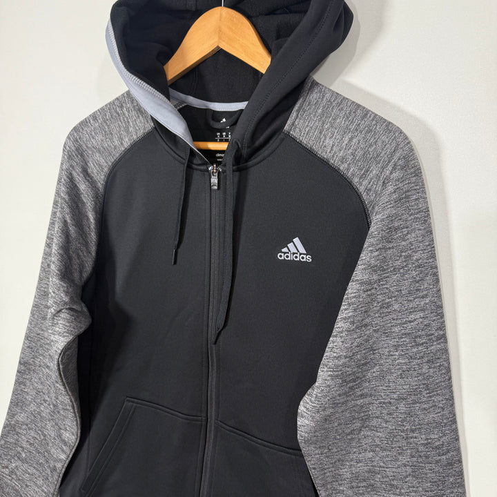 ADIDAS CLIMAWARM SPORT JACKET INNER FLEECE WITH HOOD