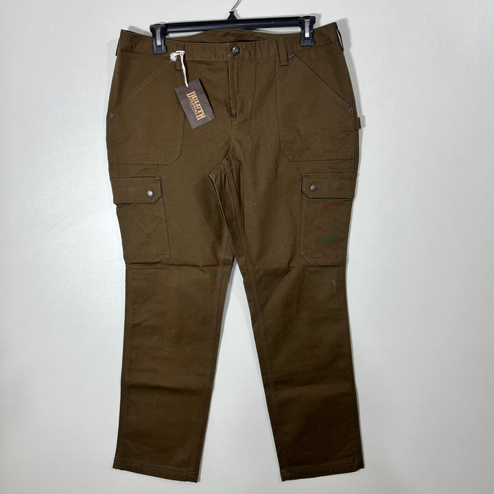 DULUTH TRADING WOMEN  CARGO COTTON PANT BRAND NEW