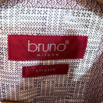 BRUNO MILANO HALF SLEEVES COTTON SHIRT BRAND NEW WITH STRETCH - JS BROTHERS 