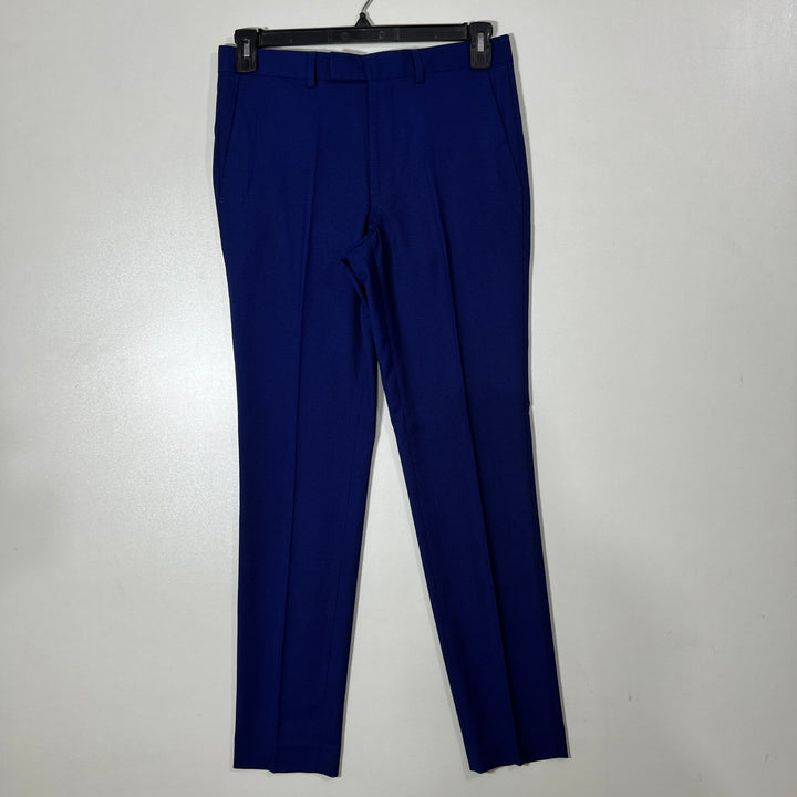 TOPMAN SLIM FIT CHECKERED DRESS PANT WITHOUT STRETCH