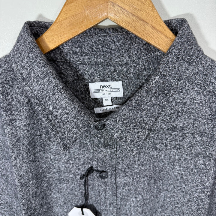 NEXT FLANNEL COTTON DOUBLE POCKETS LAUNDERED SHIRT BRAND NEW
