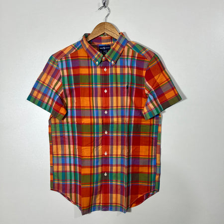 RALPH LAUREN POLO BUTTON DOWN HALF SLEEVES SHIRT