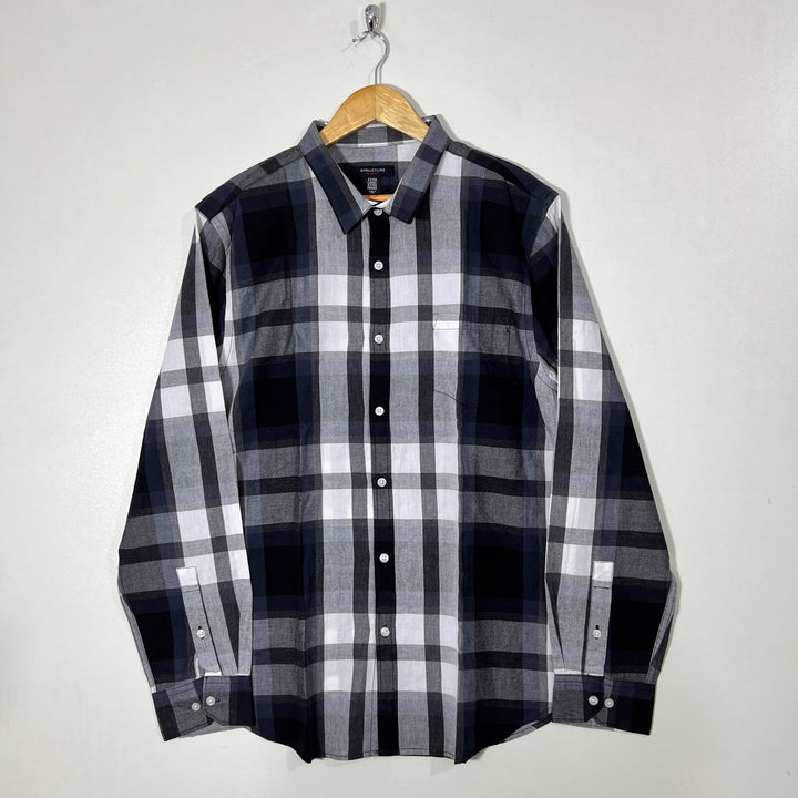 STRUKTURE CASUAL COTTON SHIRT