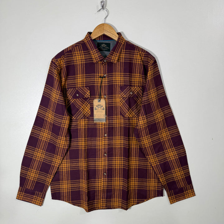 MBX DOUBLE POCKETS FLANNEL COTTON SHIRT BRAND NEW