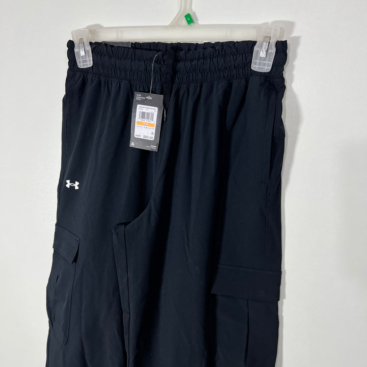 UNDER ARMOUR WOMEN LOOSE FIT HYBRID PARACHUTE CARGO TROUSER BRAND NEW WITH STRETCH