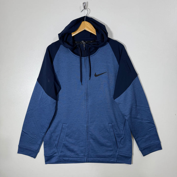 NIKE DRI FIT SPORT JACKET INNER FLEECE WITH HOOD