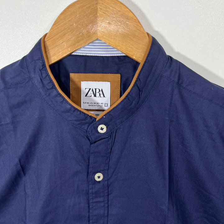 ZARA BEN COLLAR RELAXED FIT SHIRT