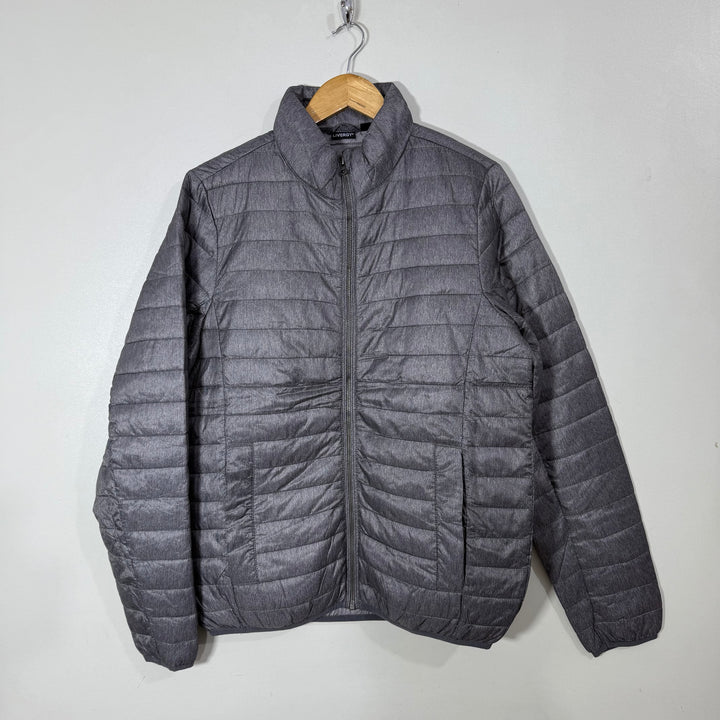 LIVERGY PUFFER JACKET GREY COLOUR