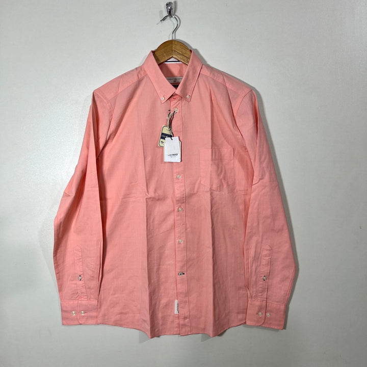 EASY WEAR BUTTON DOWN OXFORD COTTON SHIRT BRAND NEW WITH STRETCH