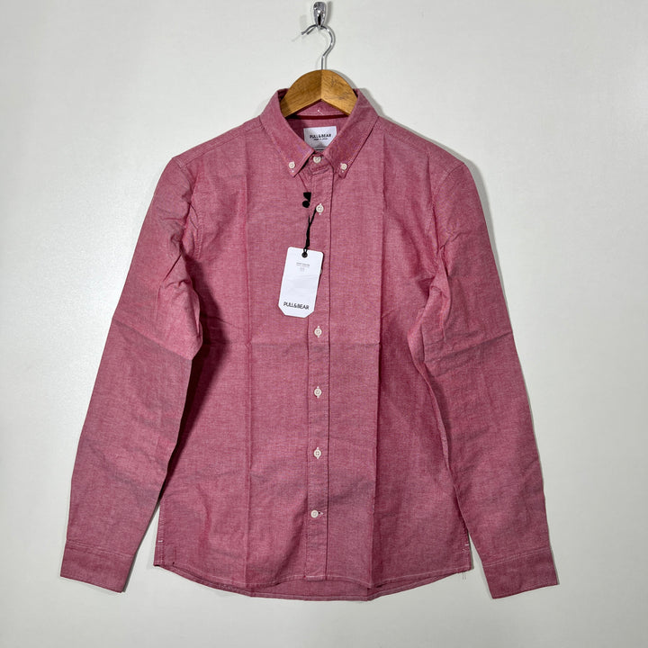 PULL & BEAR BUTTON DIWN SHIRT