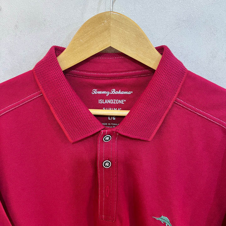 TOMMY BAHAMA ISLANDZONE SUPIMA COTTON POLO TSHIRT