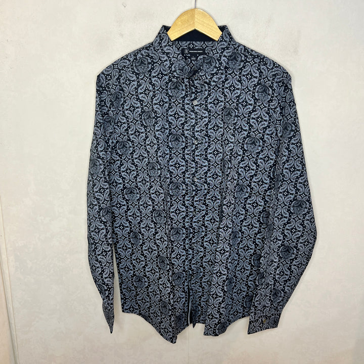 I•N•C PRINTED COTTON SHIRT