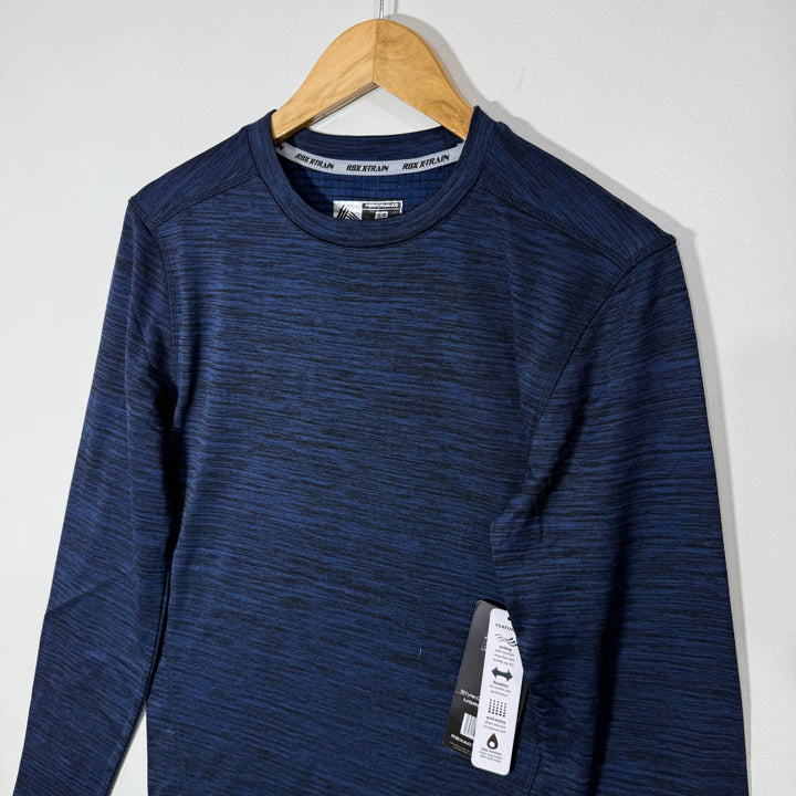 RBX PERFORMANCE LONG SLEEVES SPORT COMPRESSION TSHIRT BRAND NEW INNER FLEECE