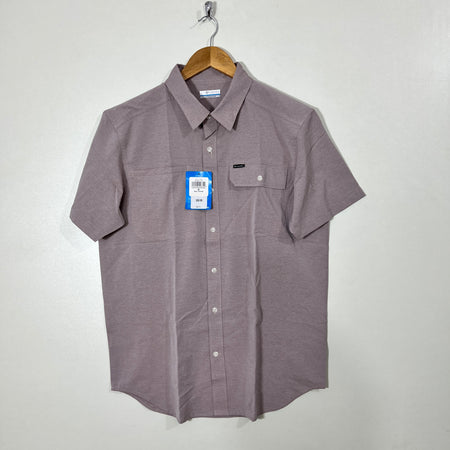 COLUMBIA HYBRID PERFORMANCE DOUBLE POCKETS HALF SLEEVES SHIRT BRAND NEW