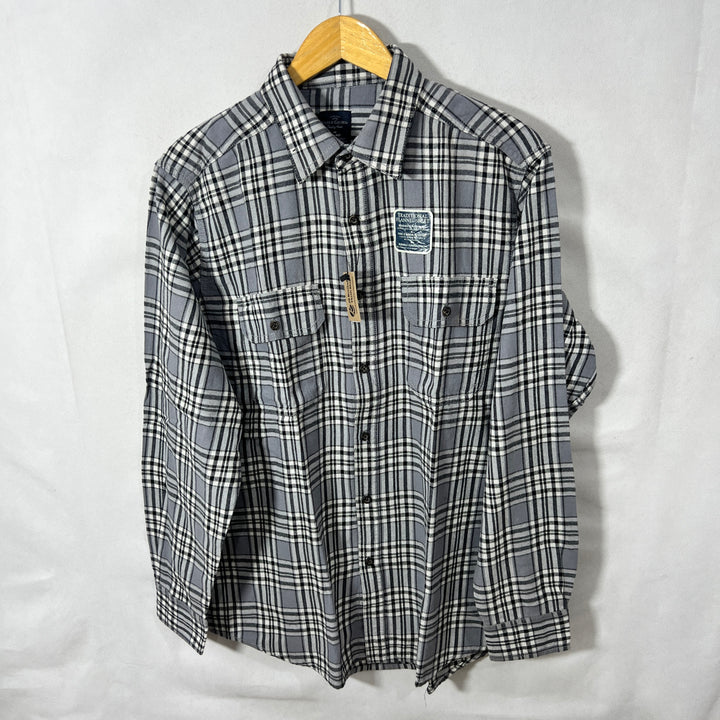 FADED GLORY DOUBLE POCKETS FLANNEL SHIRT
