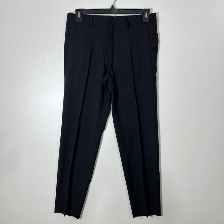 HAGGAR STRAIGHT FIT DRESS PANT WITH STRETCH