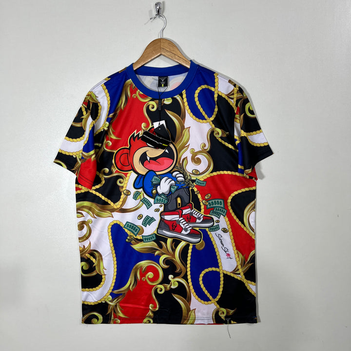 SCREEN SHOT PRINTED SPORT TSHIRT