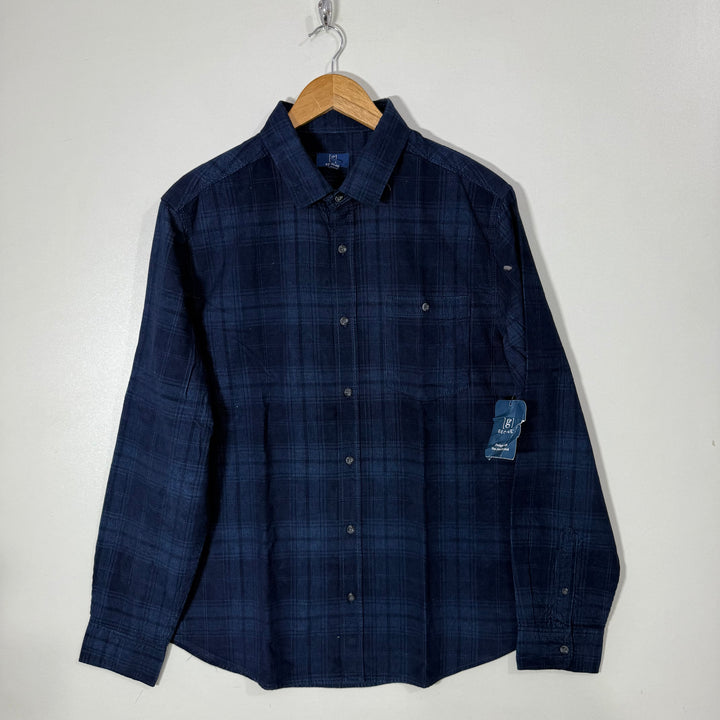 GEORGE CORDUROY CHECKERED SHIRT BRAND NEW