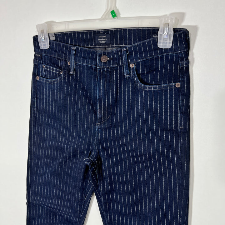 COTIZENS OF HUMANITY LOS ANGELES SLIM FIT COTTON JEANS BLUE COLOUR