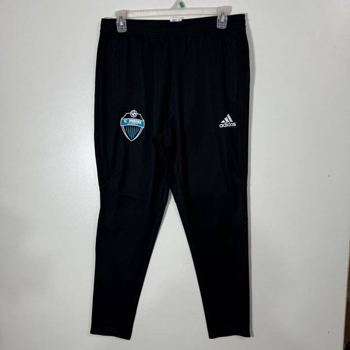ADIDAS CLIMACOOL SPORT TROUSER WITH SIDE ZIP POCKETS BLACK COLOUR