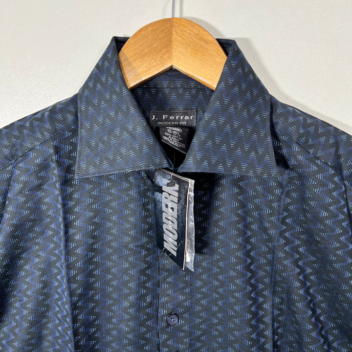 J FERRAR PRINTED COTTON SHIRT BRAND NEW