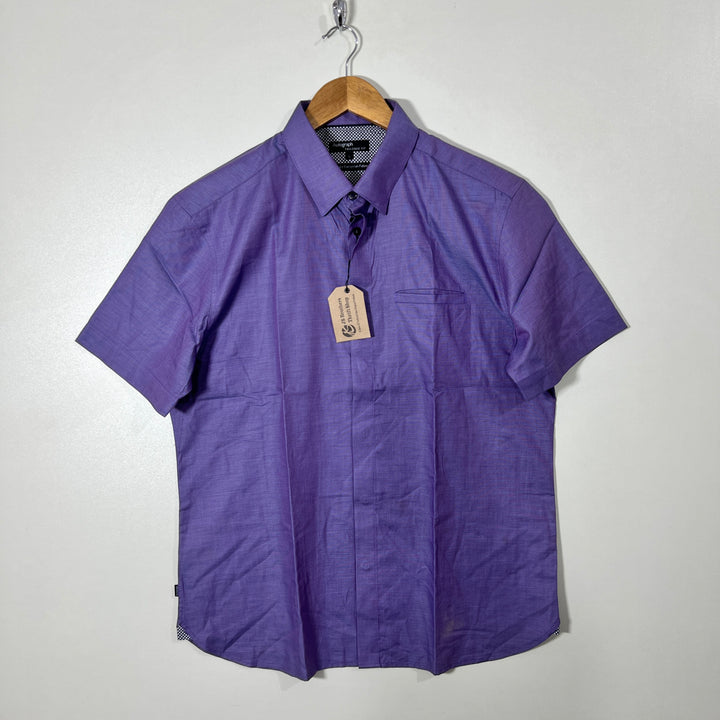 AUTOGRAPH BUTTON DOWN HALF SLEEVES SHIRT