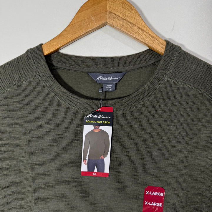 EDDIE BAUER KNITWEAR LONG SLEEVES COTTON TSHIRT BRAND NEW