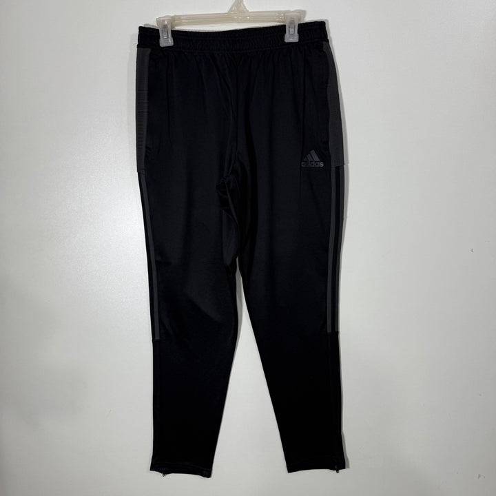 ADIDAS AEROREADY SPORT TROUSER SIDE ZIP POCKETS BLACK COLOUR