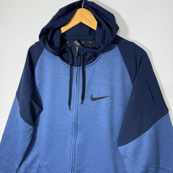 NIKE DRI FIT SPORT JACKET INNER FLEECE WITH HOOD