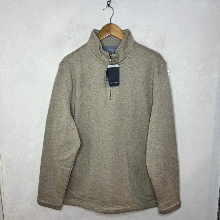 VAN HEUSEN REGULAR FIT FLEECE PULLOVER BRAND NEW