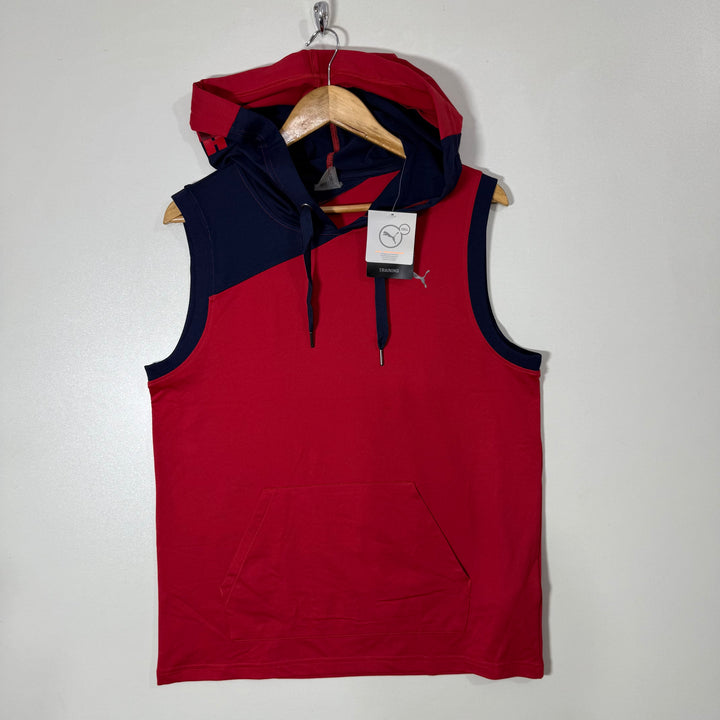 PUMA DRYCELL SLEEVES LESS SPORT HOODIE BRAND NEW