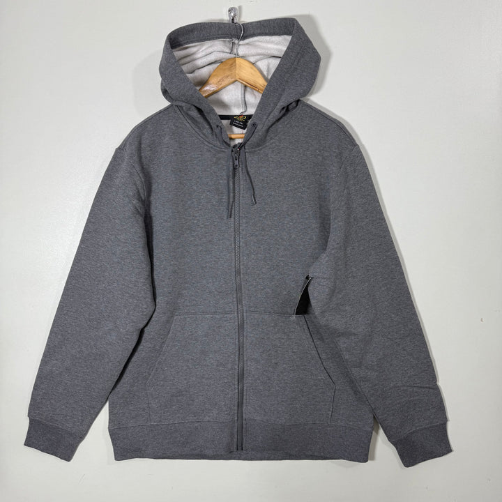 ATHLETIC WORKS SWEAT JACKET BRAND NEW INNER FLEECE WITH HOOD