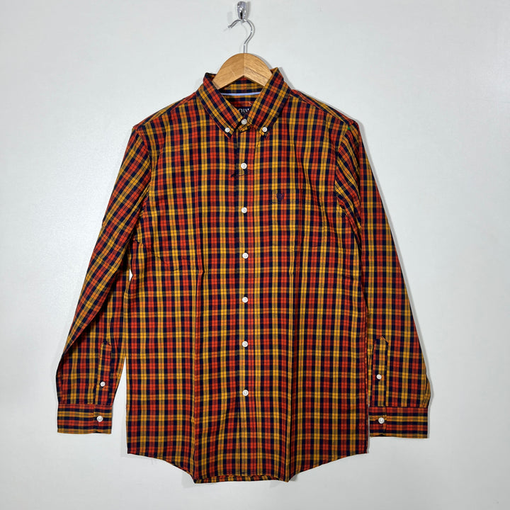 CHAPS BUTTON DOWN CASUAL COTTON SHIRT