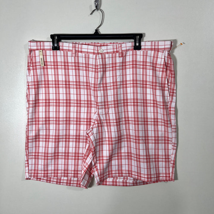 HAGGAR CHECKERED PERFORMANCE SHORT