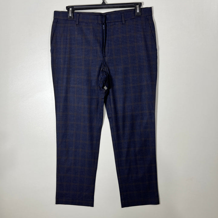 TOMMY HILFIGER CHECKERED DRESS PANT WITH STRETCH
