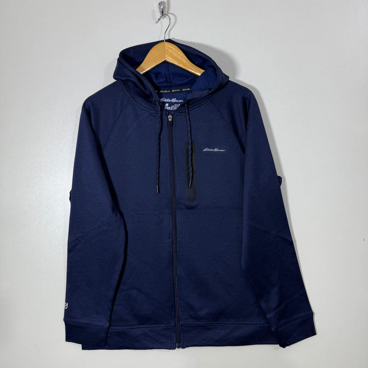 EDDIE BAUER FREEDRY SPORT JACKET INNER FLEECE WITH HOOD