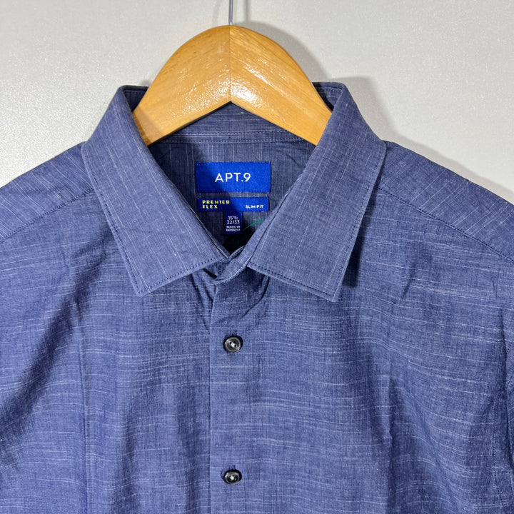 APT.9 SLIM FIT COTTON SHIRT