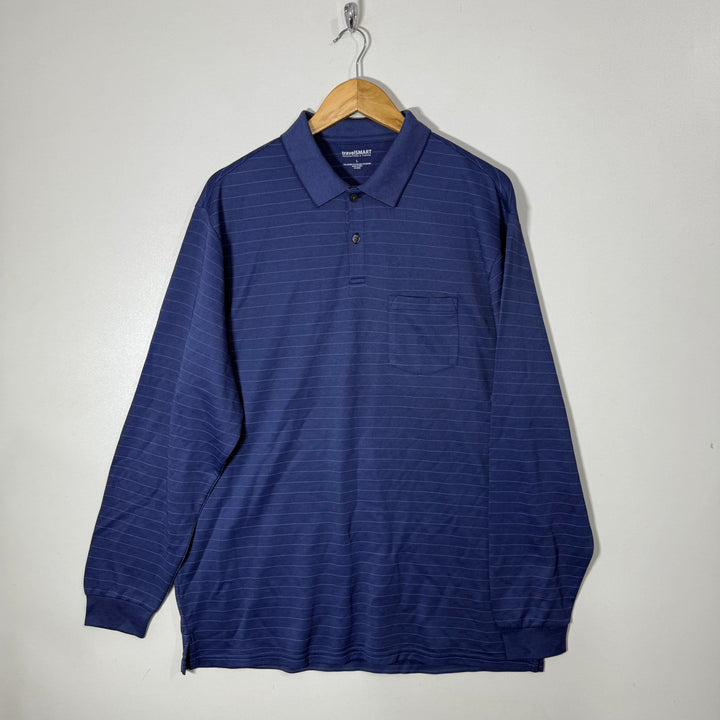 ROUNDTREE & YORKE LONG SLEEVES SPORT POLO TSHIRT