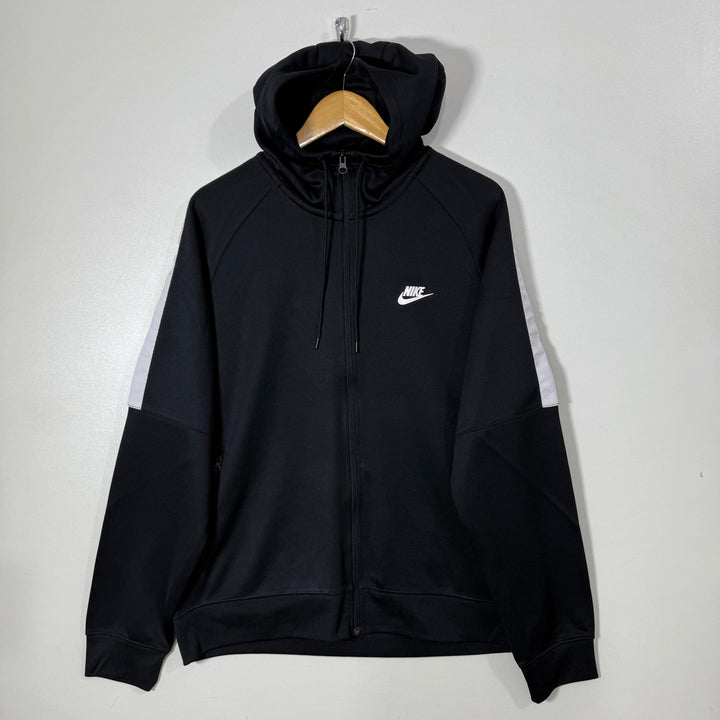 NIKE SPORT JACKET WITH HOOD BLACK COLOUR