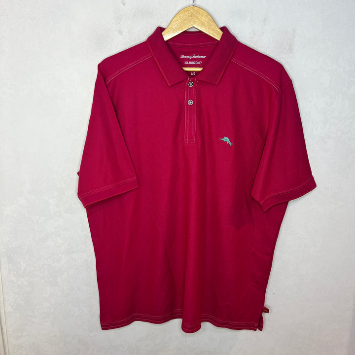 TOMMY BAHAMA ISLANDZONE SUPIMA COTTON POLO TSHIRT