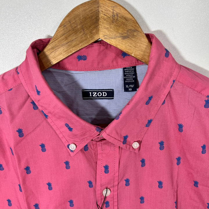 IZOD BUTTON DOWN HALF SLEEVES SHIRT