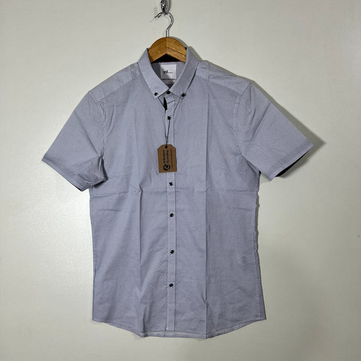 YD SLIM FIT BUTTON DOWN HALF SLEEVES SHIRT