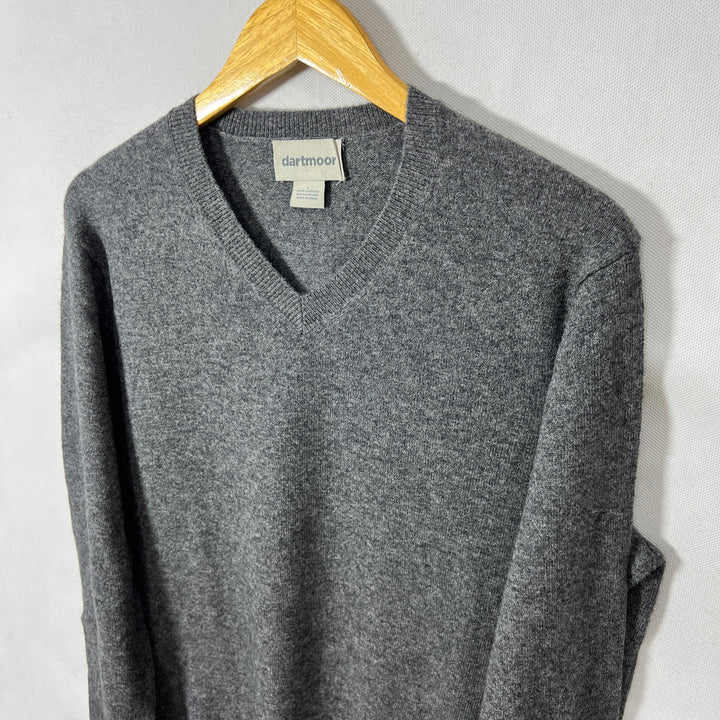 DARTMOOR V NECK CASHMERE WOOL SWEATER