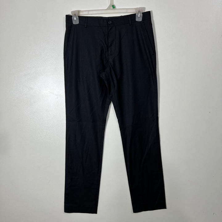 SELECTED HOME STRAIGHT FIT DRESS PANT BLACK COLOUR WITHOUT STRETCH